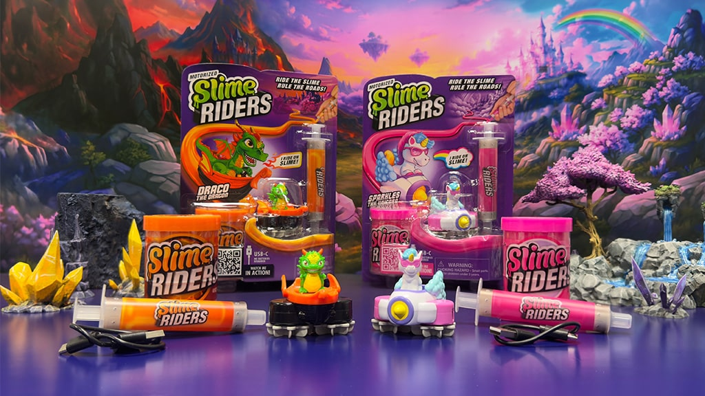 ArtSkills выпустил Slime Riders — слайм-трасса с гонщиком в одной коробке