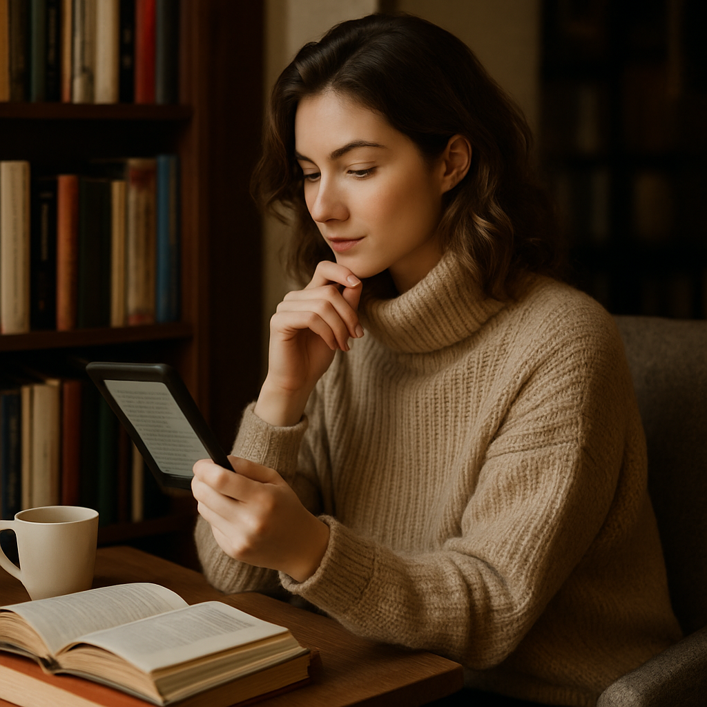 Подарок на День книги: не книга, а способ читать