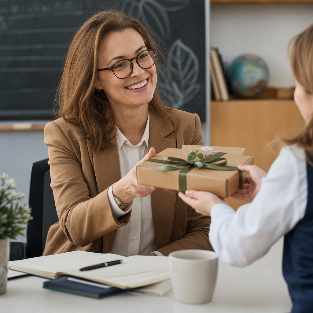 Подарок учителю на 1 сентября: не цветы и не кружка